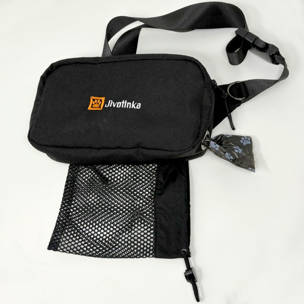 Belt bag за стопани на кучета – водоустойчива чанта с организатор за разходки и тренировки